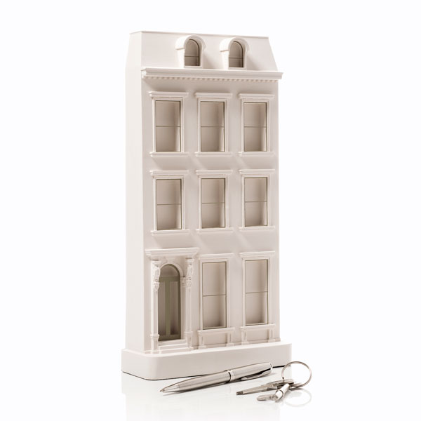 Columbia Heights Model. Product Shot Front View. Architectural Sculpture by Chisel & Mouse