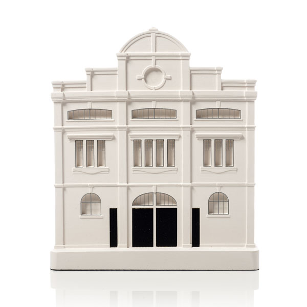 Craven Cottage Model. Product Shot Front View. Architectural Sculpture by Chisel & Mouse