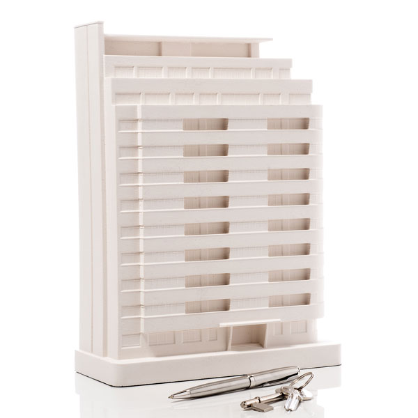 Embassy Court Model. Product Shot Front View. Architectural Sculpture by Chisel & Mouse