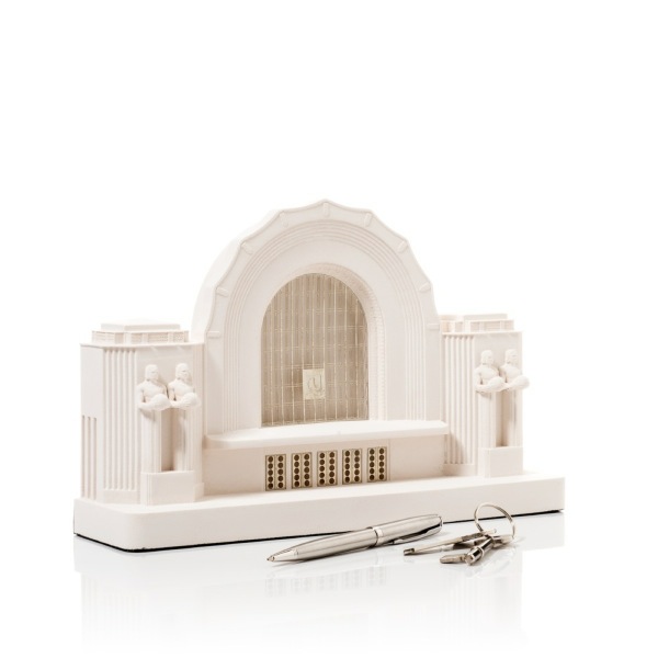 Helsinki Central Station Model. Product Shot Front View. Architectural Sculpture by Chisel & Mouse