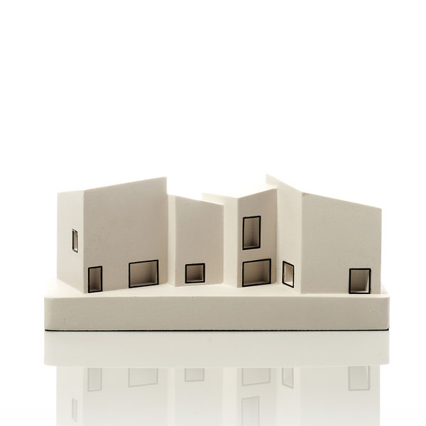 Hepworth Gallery Model. Product Shot Front View. Architectural Sculpture by Chisel & Mouse