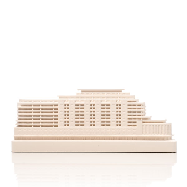 Marine Court. Product Shot Front View. Architectural Sculpture by Chisel & Mouse
