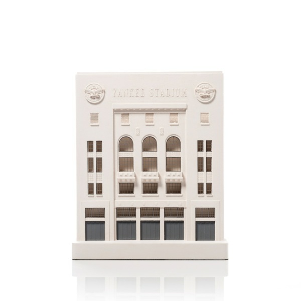 New York Yankees Old Stadium Model. Product Shot Front View. Architectural Sculpture by Chisel & Mouse