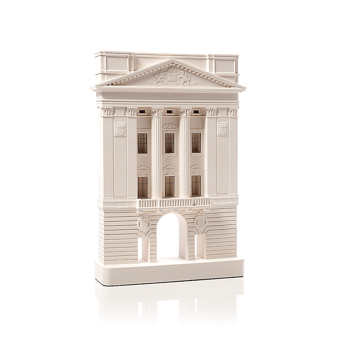 Detailed Hand Made Model in Gypsum Plaster 6 cm high NEW Buckingham Palace 