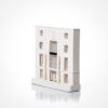 66 Portland Place Model. Product Shot Side View. Architectural Sculpture by Chisel & Mouse