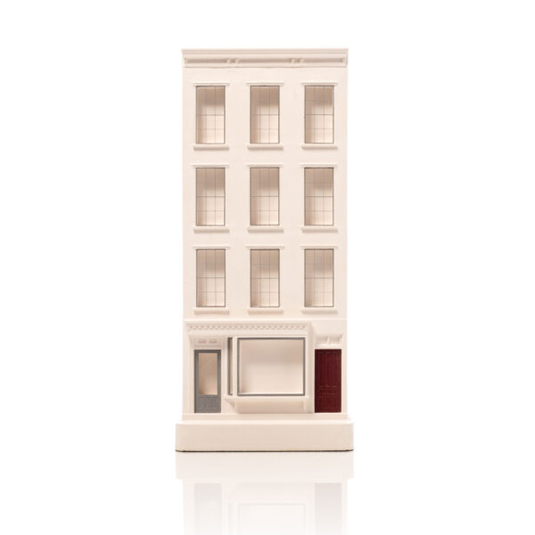 Bleecker Street Model. Product Shot Front View. Architectural Sculpture by Chisel & Mouse