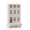 Charlotte Square Model. Product Shot Side View. Architectural Sculpture by Chisel & Mouse