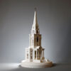 Christ Church, Hawksmoor, London. Product Shot Side View. Architectural Sculpture by Chisel & Mouse
