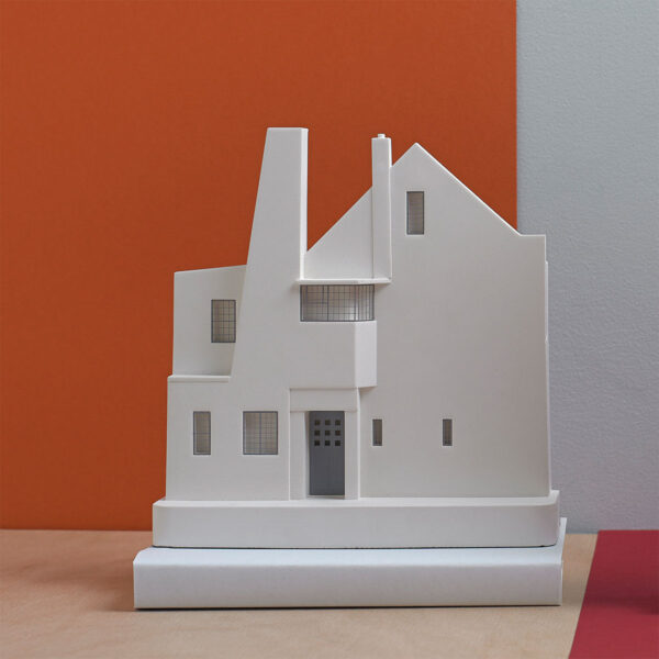 Hill House Model. Lifestyle Shot. Architectural Sculpture by Chisel & Mouse