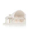 Pantheon Model. Product Shot Side View. Architectural Sculpture by Chisel & Mouse