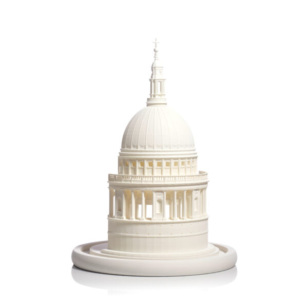 st pauls cathedral Model. Product Shot Side View. Architectural Sculpture by Chisel & Mouse