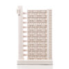 Trellick Tower Model. Product Shot Front View. Architectural Sculpture by Chisel & Mouse
