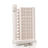Trellick Tower Model. Product Shot Side View. Architectural Sculpture by Chisel & Mouse