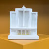 rayners lane grosvenor cinema Model. Product Shot Front View. Architectural Sculpture by Chisel & Mouse