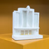 rayners lane grosvenor cinema Model. Product Shot Side View. Architectural Sculpture by Chisel & Mouse
